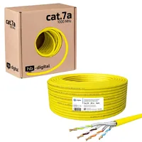 HB-Digital Netzwerkkabel CAT 7a Verlegekabel max. 1200 MHz S/FTP