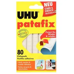 UHU weiße Klebepads, wiederablösbar und wieder verwendbar