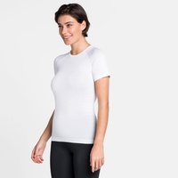 Odlo Damen PERFORMANCE LIGHT Funktionsunterwäsche Kurzarm Shirt, white, XL