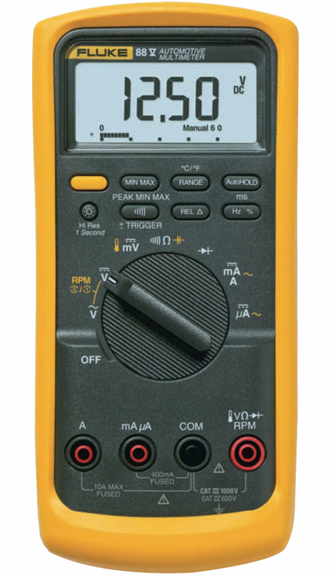 Fluke 88V KFZ-Multimeter Digitalmultimeter 88-5