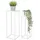 DanDiBo Ambiente Blumenhocker 60 x 30 cm Weiß