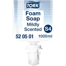 TORK Mild 520501 Schaumseife S4 reduziert Verbrauch, 6 Stück)