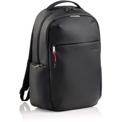 MIQUELRIUS Business-Rucksack 22L schwarz – Laptopfach 16", RFID-Schutz, wasserabweisend, 49x36x11cm