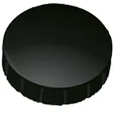 Maul Rundmagnet Solid 24 mm 0,6 kg Haftkraft 10 Stück schwarz Packung mit 24 Stück