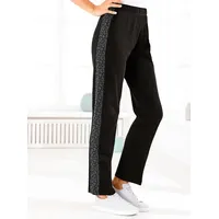 Sieh an! Jogginghose Freizeithose Schwarz 46
