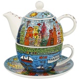 Goebel Tea for One Teekanne James Rizzi My New York City Day - Pop Art