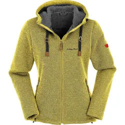 MAUL Sport Chieming - Strickfeecejacke+kap lemon (48) 48