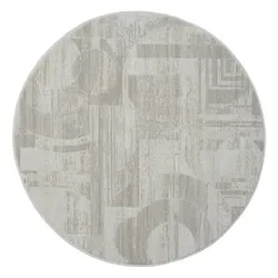 My Flair Teppich » My Circles«, BxL: 120 x 120 cm, Polyester - beige