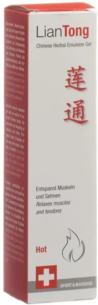 Liantong Chinese Herbal Emulsion Gel chauffant