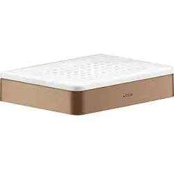 hansgrohe Axor Seifenschale 42803310 Keramikeinsatz, brushed red gold