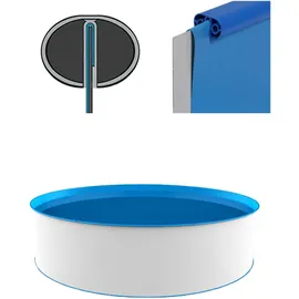 Evolution Poolfolie Rund Blau 360 x 90 cm
