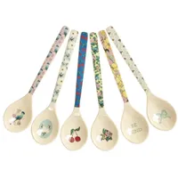 Rice Teelöffel Show Your True Colors 6er-Set, diverse Farben