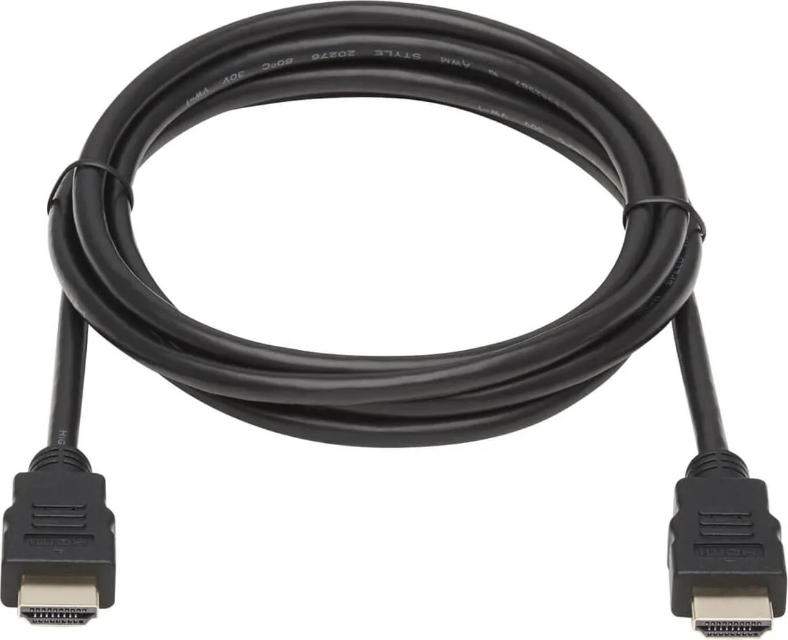 Eaton High-Speed HDMI Cable Digital Video with Audio UHD 4K M/M Black 6ft. 1.83m (1.83 m, HDMI), Video Kabel