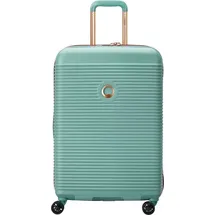 Delsey Meteor 2.0 4-Rollen Cabin 67 cm / 70 l beige/grün/türkis