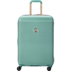 Delsey Meteor 2.0 4-Rollen Cabin 67 cm / 70 l beige/grün/türkis