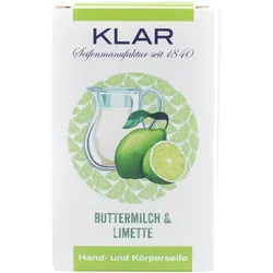 Klar Buttermilch & Limettenseife - 0.1 kg