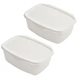 2 Stück Feuchttücher Box,Feuchtigkeitsschutz, Einhand-Schublade & breite Öffnung Für Baby-Feuchttücher,Feuchtes Toilettenpapier & Haushalts-Kleinzeug Ideal für Eltern, Bad, Wickeltisch & Schreibtisch
