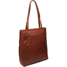 The Chesterfield Brand Solvia Schultertasche Leder 33 cm Laptopfach braun