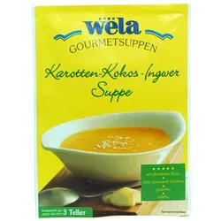 WELA Karotten-Kokos-Ingwer-Suppe