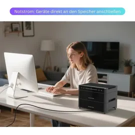myvoltaics Balkonkraftwerk 1760+ Watt bifazial 1200 W inkl. Marstek Venus A 4,24 kWh Speicher