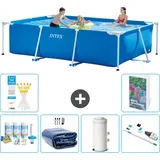 Rechteckiger Frame Pool - 300x200x75 Cm - 7-teilig  S136