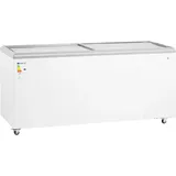 Royal Catering Gefriertruhe - 550 L - Glastüren - abschließbar - Royal Catering