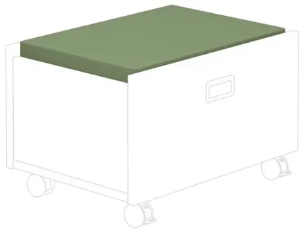 PAIDI Sitzpolster für Rollbox Mikrofaser