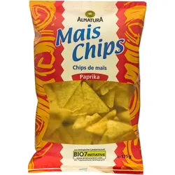 Alnatura Bio Mais Chips Paprika 125G