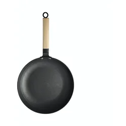 Rohe Germany Bratpfanne John, 24 cm, Eisenpfanne, mit Holzgriff
