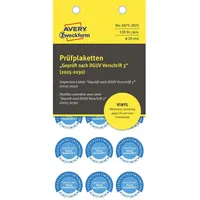 Avery Zweckform 6975-2025 Prüfplakette Geprüft nach DGUV Vorschrift 3