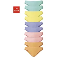 VIVANCE Bikinislip Packung, 10 Stk. tlg., schöner Basicartikel in
