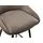 vente-unique Barhocker 2er-Set - Samt Taupe - MASURIE