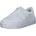 Sneaker Low Weiß/Silber 43
