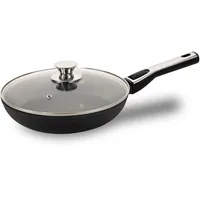 Genius Cerafit 24695 Bratpfanne 24 cm mit Glasdeckel