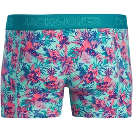 JACK & JONES JACEXOTIC LEAVES TRUNKS blau/black/blue XL 3er Pack