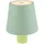 GLOBO Tischlampe Flaschenleuchte Kunststoff, Metall 10,6 x 13 cm 3W 130lm warmweiß grün