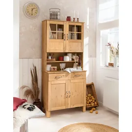 Home Affaire Küchenbuffet Alby 85 x 38 x 185 cm BEIGE