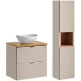 petits-meubles Manoa 2-tlg. Kaschmir