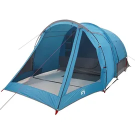 vidaXL Tunnelzelt 4 Personen Blau