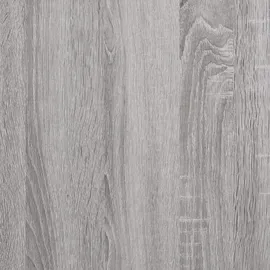 vidaXL Bücherregal 5 Böden 76 x 32 x 158 cm Grau