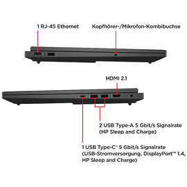 HP OMEN 16-xd0353ng AMD Ryzen 5 16 GB RAM 512 SSD RTX 4050