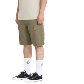 Volcom Strange Tripper Cargo Shorts Oliv 50