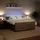 vidaXL Boxspringbett 180 x 200 cm Hellgrau