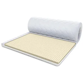 Fdm Latex MAX Matratzentopper 140 x 200 cm weiß