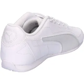 Puma Kinder Catch Ac Ps Sneaker, White X Feather Gray, 33 EU