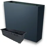 Urbi Case T DUC600T Hoher Blumentopf mit Einsatz | Anthrazit