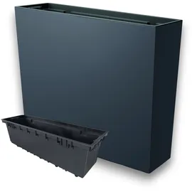 Urbi Case T DUC600T Hoher Blumentopf mit Einsatz | Anthrazit