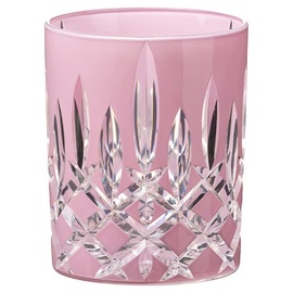 Riedel Laudon Tumbler rosa aus Glas, handgeschliffen, Fassungsvermögen ca. 295 ml.