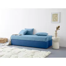 MAINTAL Polsterliege Diana 93 x 203 cm blau