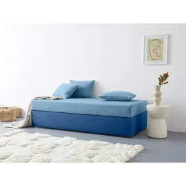 MAINTAL Polsterliege Diana 93 x 203 cm blau